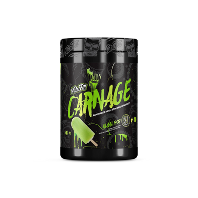Nutrifitt Carnage Pre-Workout 21 Serv alien pop Portada