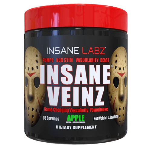 Insane Labz Insane Veinz Pre Entreno 35 servicios manzana