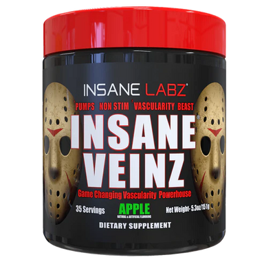 Insane Labz Insane Veinz Pre Entreno 35 servicios manzana