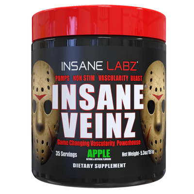 Insane Labz Insane Veinz Pre Entreno 35 servicios manzana