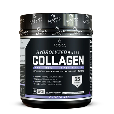 Sascha Fitness Colageno Hidrolizado 35 Servicios chocolate