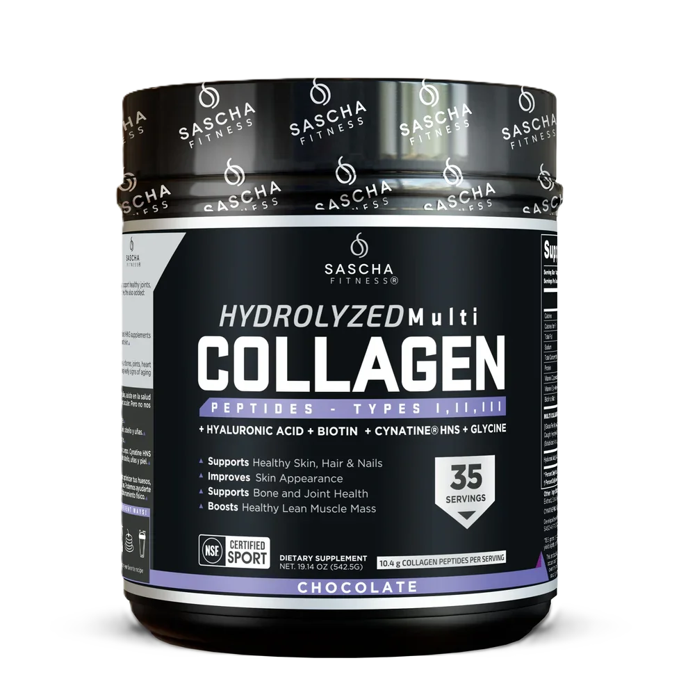 Sascha Fitness Colageno Hidrolizado 35 Servicios chocolate