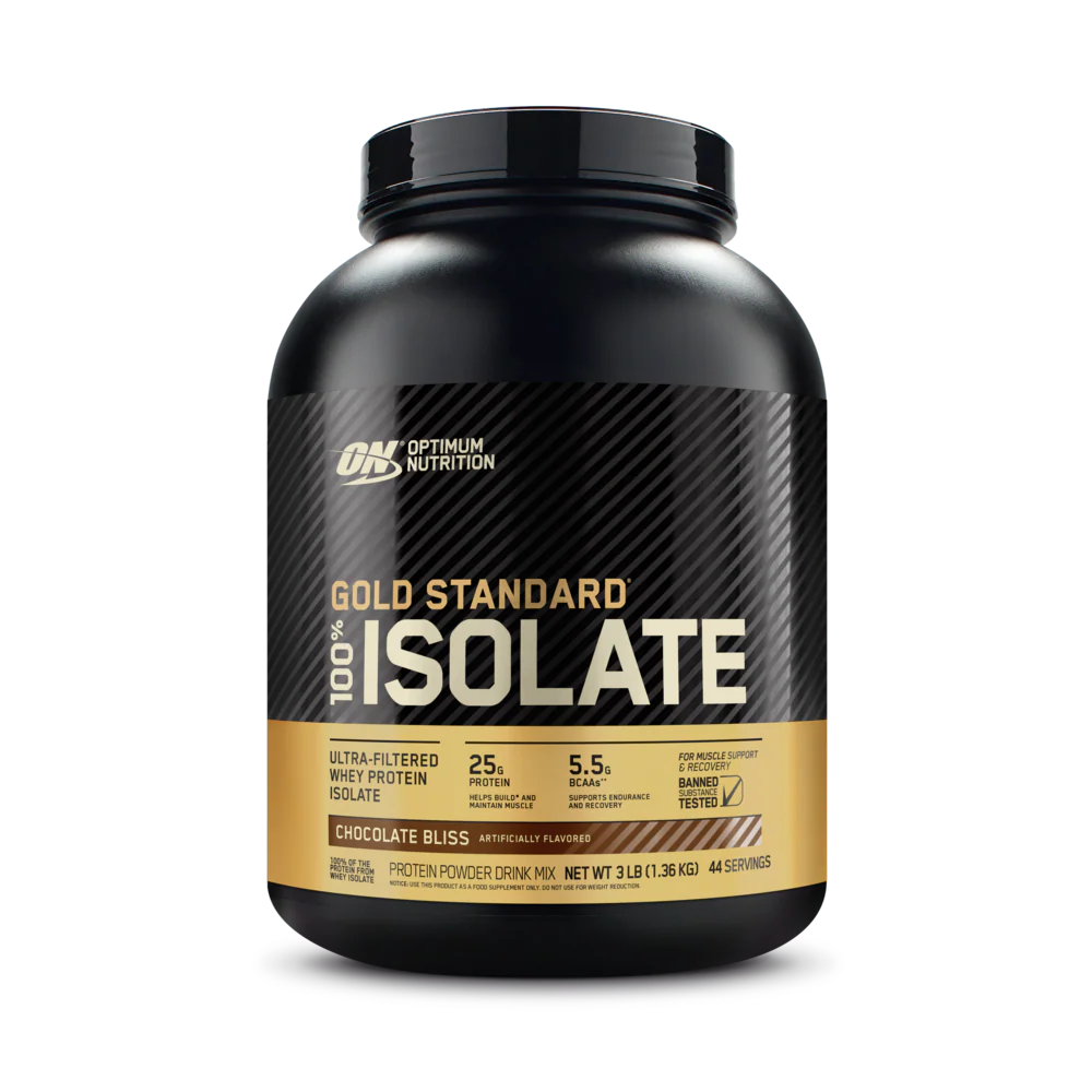 Optimum Nutrition Proteina Gold Standard 100% Isolate 3 Lbs chocolate bliss
