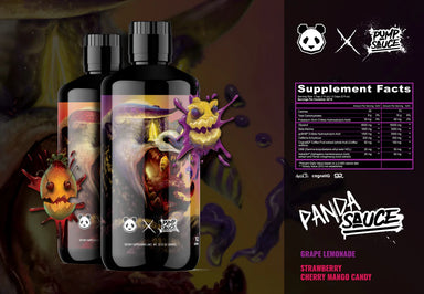 Panda Sauce Panda x Pump Sauce Pre entreno 946ml 32 Servicios Informacion nutricional