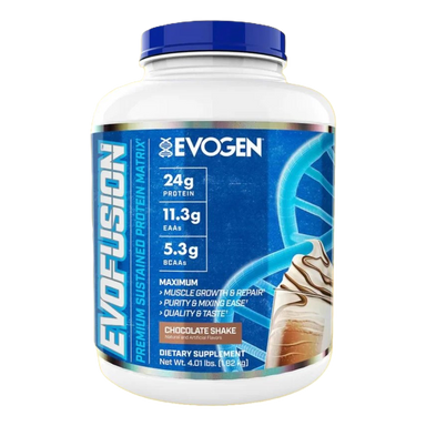 Evogen Evofusion 4.6 Lbs 60 Servicios Chocolate Shake Proteina chocolate