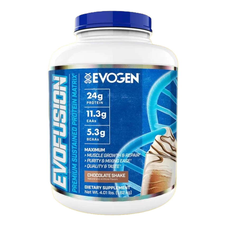 Evogen Evofusion 4.6 Lbs 60 Servicios Chocolate Shake Proteina chocolate