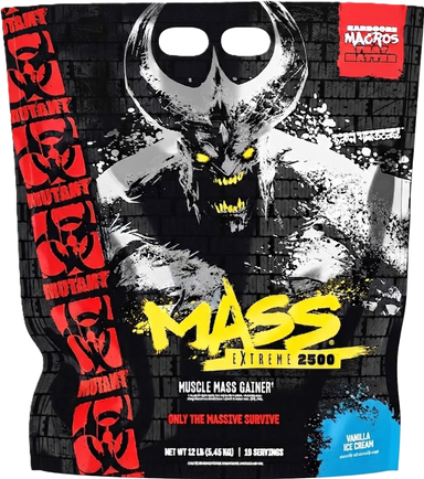Mutant Mass Extreme Proteina 12 Libras VAINILLA