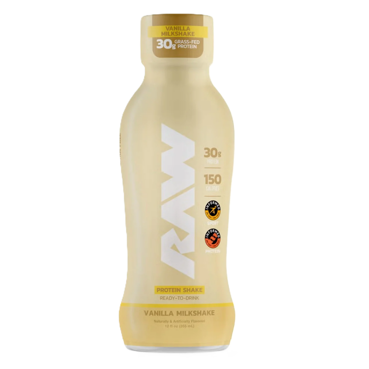 Raw Nutrition Itholate Protein Ready To Drink 12 Pack Vainilla milkshake
