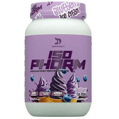 Dragon Pharma Proteina Isophorm 2Lbs 27 Servicios moras azules