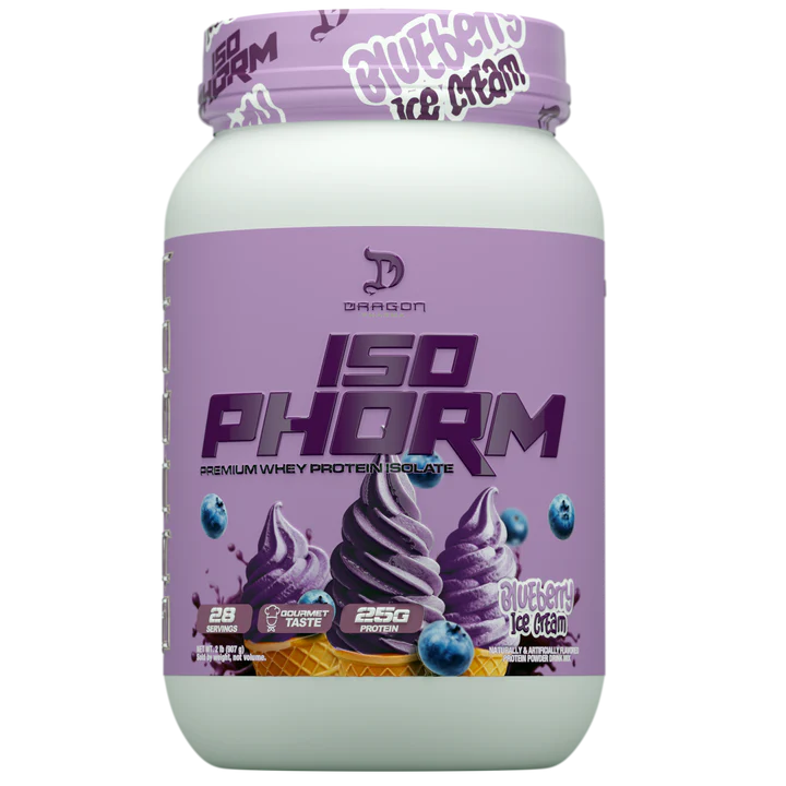 Dragon Pharma Proteina Isophorm 2Lbs 27 Servicios moras azules