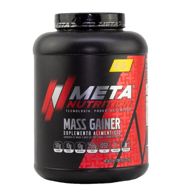 Meta Nutrition Proteina Meta Mass 6 Lbs vainilla