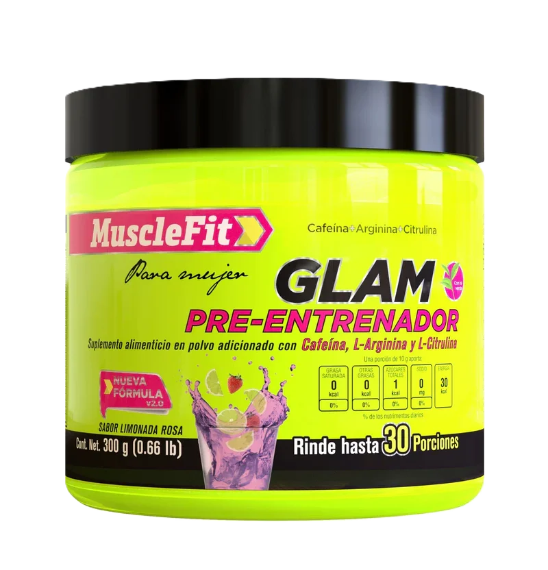 Musclefit Glam Oxido Nitrico 30 Servicios