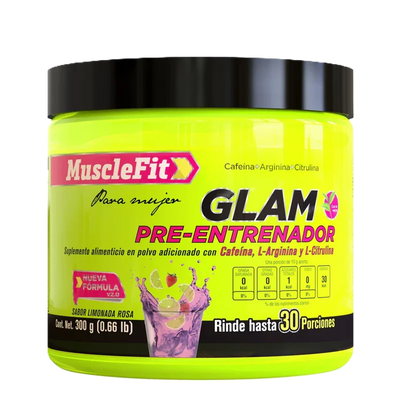 Musclefit Glam Oxido Nitrico 30 Servicios