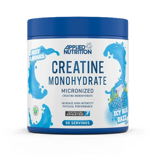 Applied Nutrition Creatina Monohidratada 250gr 50 srv Icy Blue Razz Portada