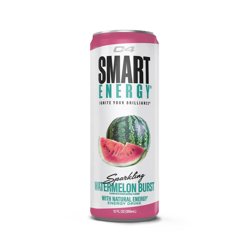 C4 SMART ENERGY DRINK 12 PACK sparkling watermelon burst