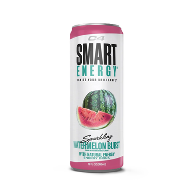 C4 SMART ENERGY DRINK 12 PACK sparkling watermelon burst