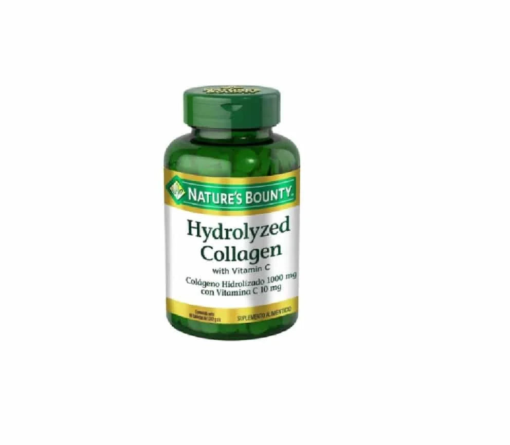 Natures Bounty Colageno Hidrolizado Con Vitamina C 90 Tab