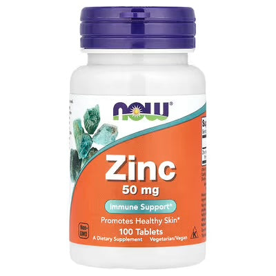 Now Foods Zinc 100 Capsulas