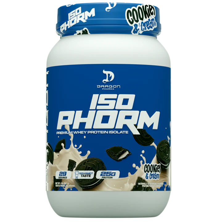 Dragon Pharma Proteina Isophorm 2Lbs 27 Servicios cookies and cream