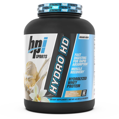 BPI Sports Proteina Hydro HD Whey 5 Lbs vainilla