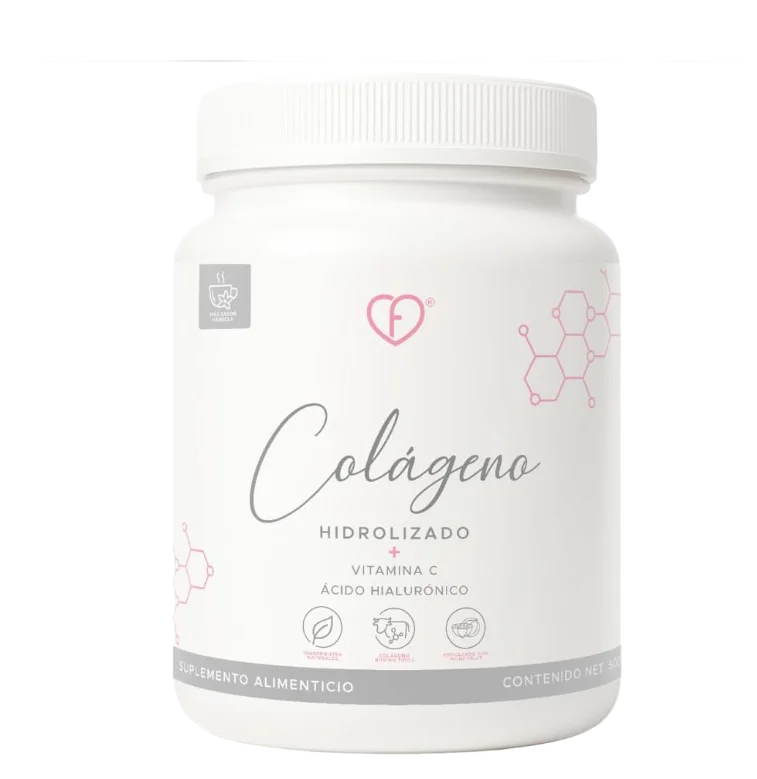 CaroFit Colageno Hidrolizado + Vit C Y Acido Hialuronico 33 Serv