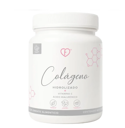CaroFit Colageno Hidrolizado + Vit C Y Acido Hialuronico 33 Serv