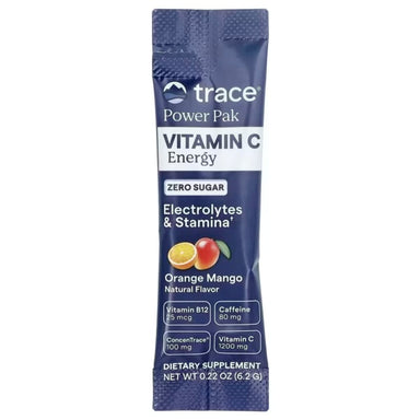 Trace Minerals Power Pak Vitamina C Energy 30 Sobres Orange Mango