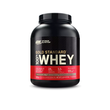 Optimum Nutrition Proteina Gold Standard 100% Whey 5 libras Chocolate Malt