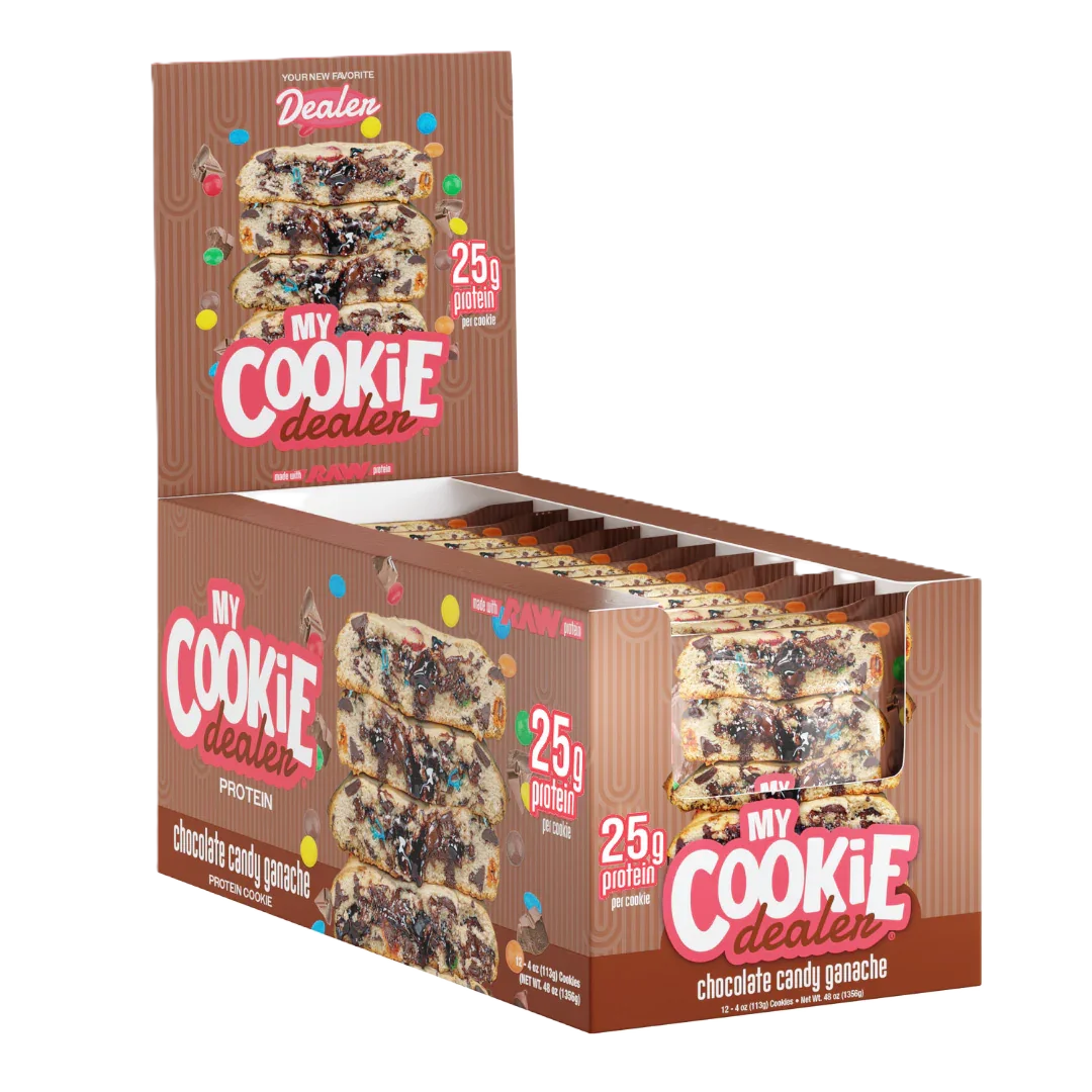 Raw Nutrition My Cookie Dealer 12 Galletas Chocolate Candy Ganache