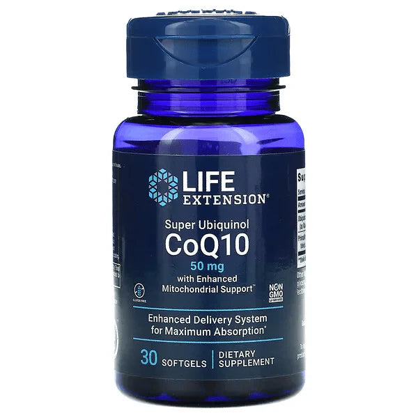 Life Extension CoQ10 100mg 30 Softgels