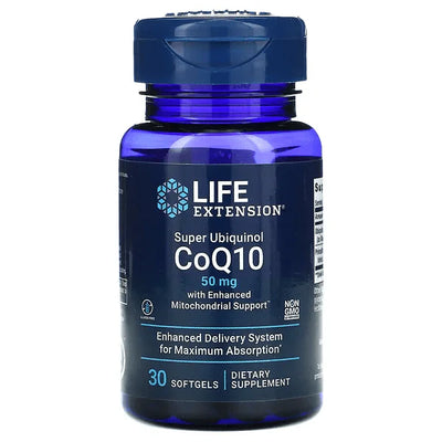 Life Extension CoQ10 100mg 30 Softgels