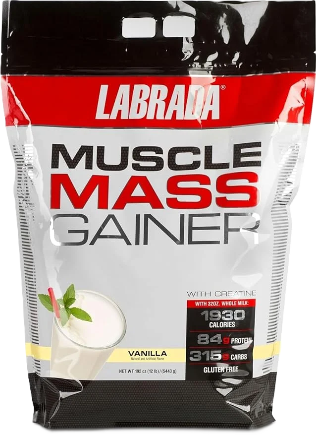 Labrada Proteina Muscle Mass Gainer 12 Lbs vainilla}