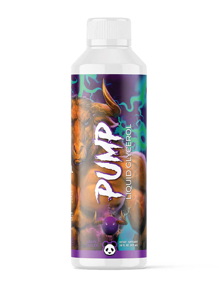 Panda Pump Glicerol Liquido 473 ml 32 Serv Grape Cooler
