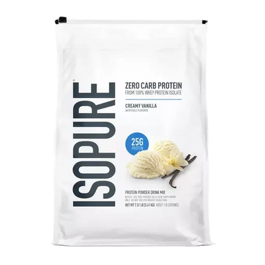 Isopure Proteina Zero Carb 7.5 Lbs 103 servicios vainilla