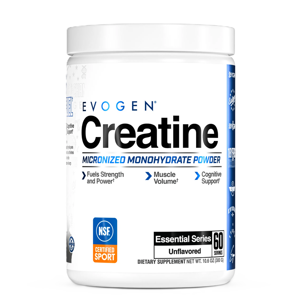 Evogen Creatina 300gr 60 Servicios informacion portada