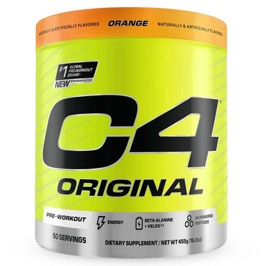 Cellucor C4 Pre Entreno Original 50 servicios naranja