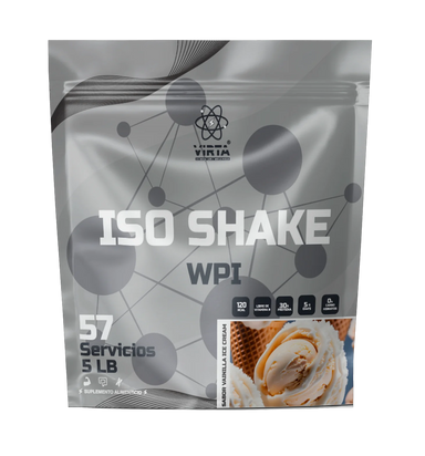 Virta Iso Shake WPI 5lb 57 servicios Vainilla ice cream