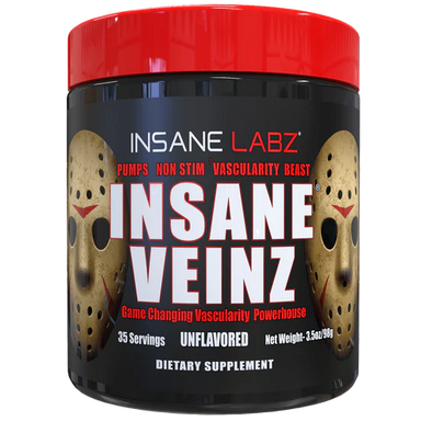Insane Labz Insane Veinz Pre Entreno 35 servicios sin sabor