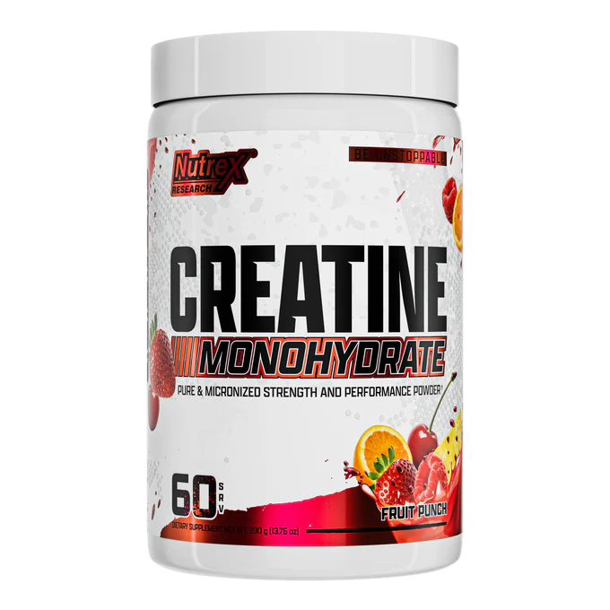 Nutrex Creatrina Monohidratanda 390gr 60 Servicios Fruit Punch Portada