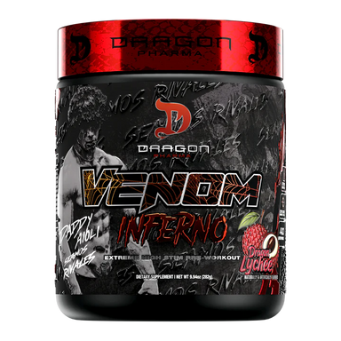 Dragon Pharma Venom Inferno Pre Entreno 40 Servicios dragon lychee
