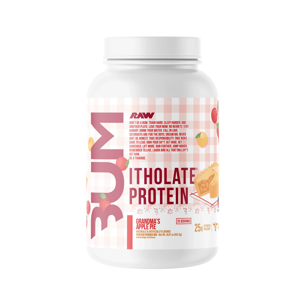 Raw Nutrition Proteina Bum Itholate Protein 1.9 Lbs 25 Servicios apple pie