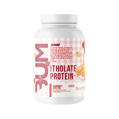 Raw Nutrition Proteina Bum Itholate Protein 1.9 Lbs 25 Servicios apple pie