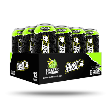 Ghost Energy Drink 16Oz 12 Pack Electric lemonade