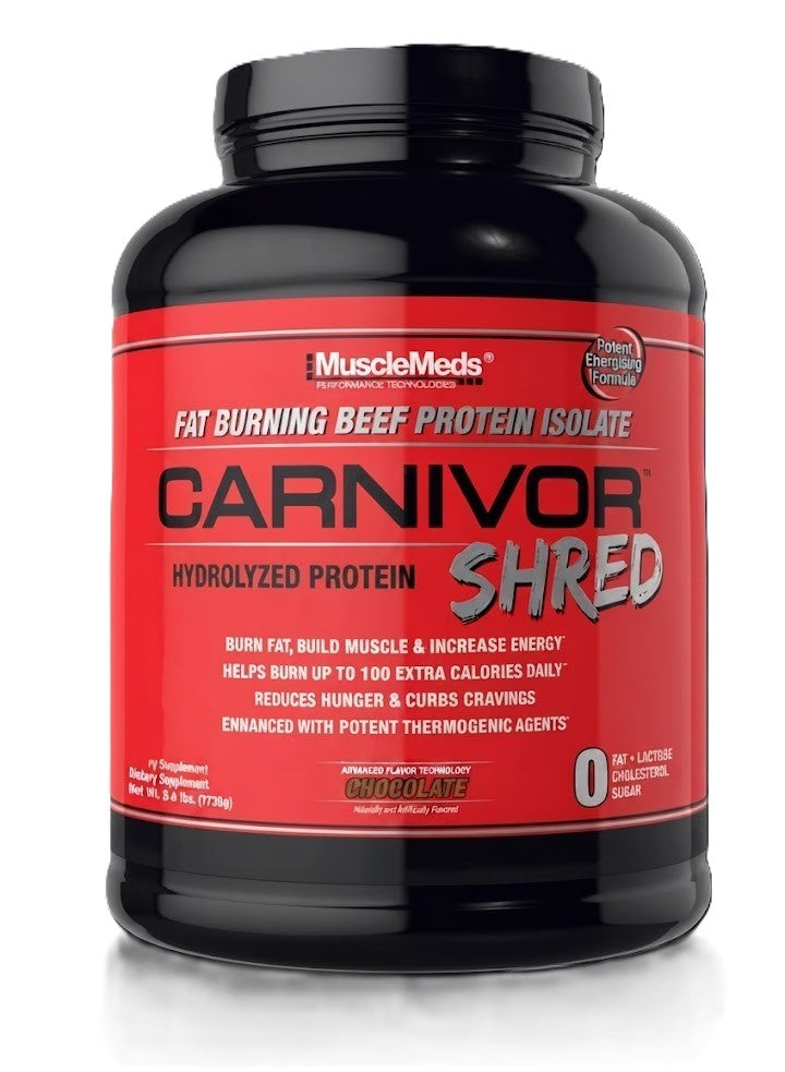 Musclemeds Proteina Carnivor Shred 4.56 Lb 56 Porciones chocolate
