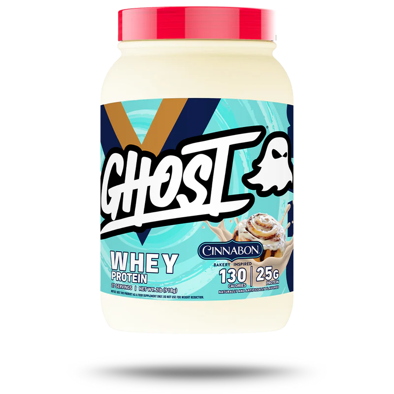 Proteina Ghost Whey 2 Lbs 27 Servicios Sabor Cinnabon