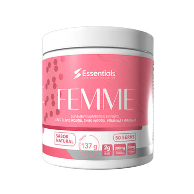 Essentials Femme Sabor Natural 50 Servicios