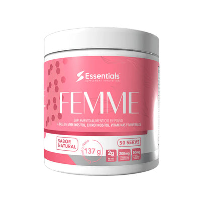 Essentials Femme Sabor Natural 50 Servicios
