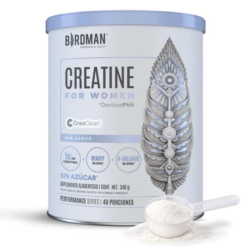 Birdman Creatine for Women 40 Serv Sin sabor Portada