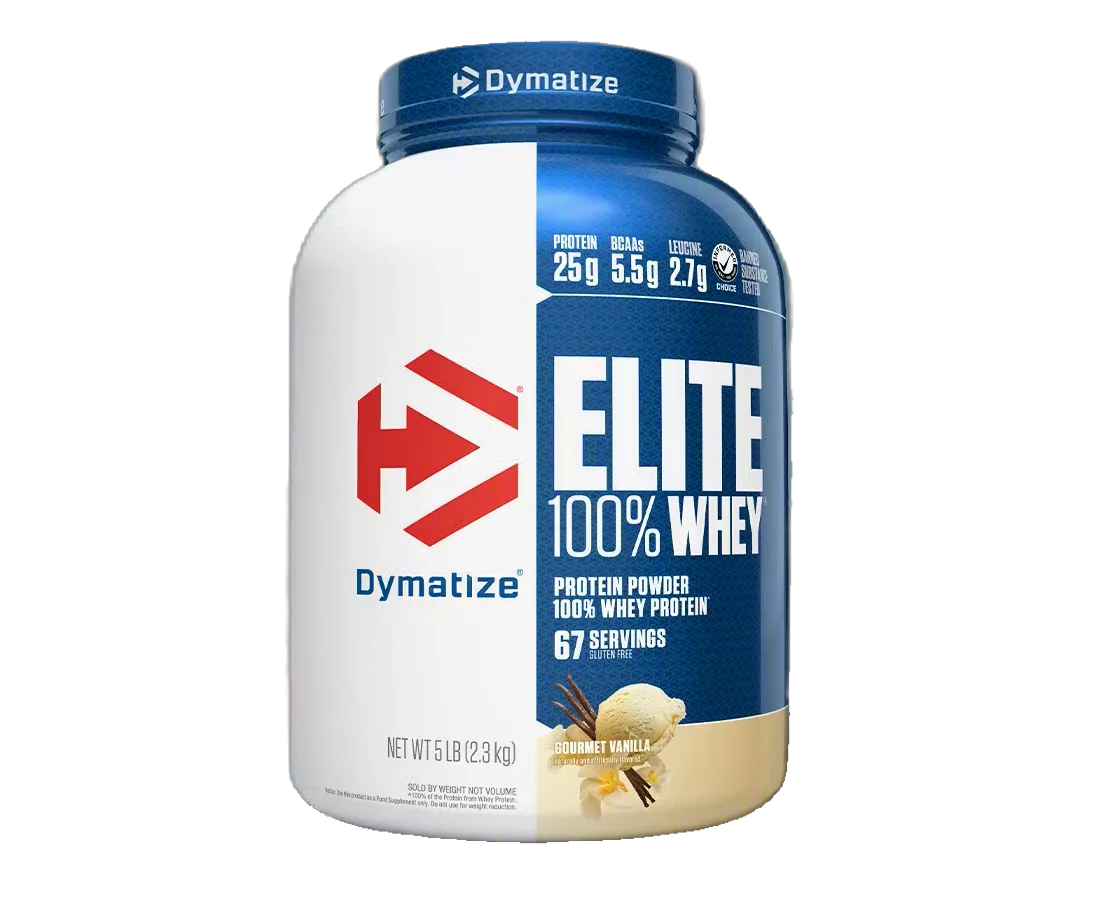 Dymatize Proteina Elite 100% Whey 5 Lbs 63 Servicios vainilla