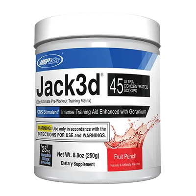 USPlabs Jack3d 45 Serv Fruit punch Portada